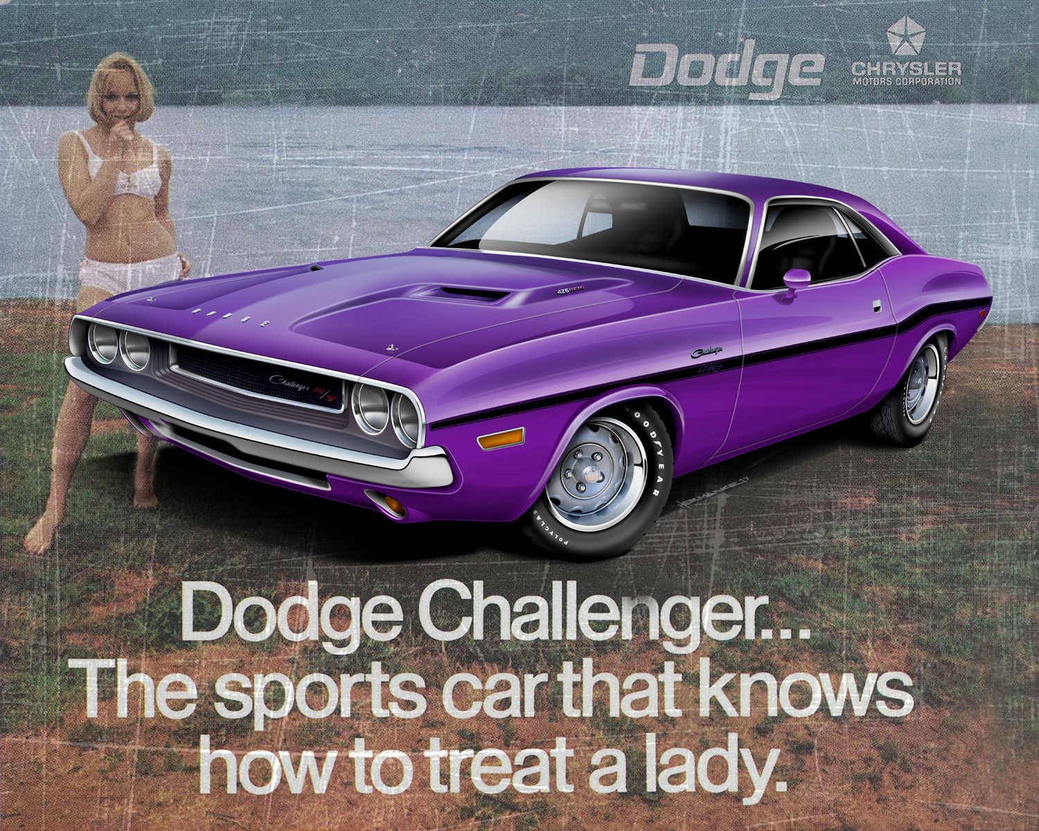 1970 Dodge Hemi Challenger "Plum Crazy"